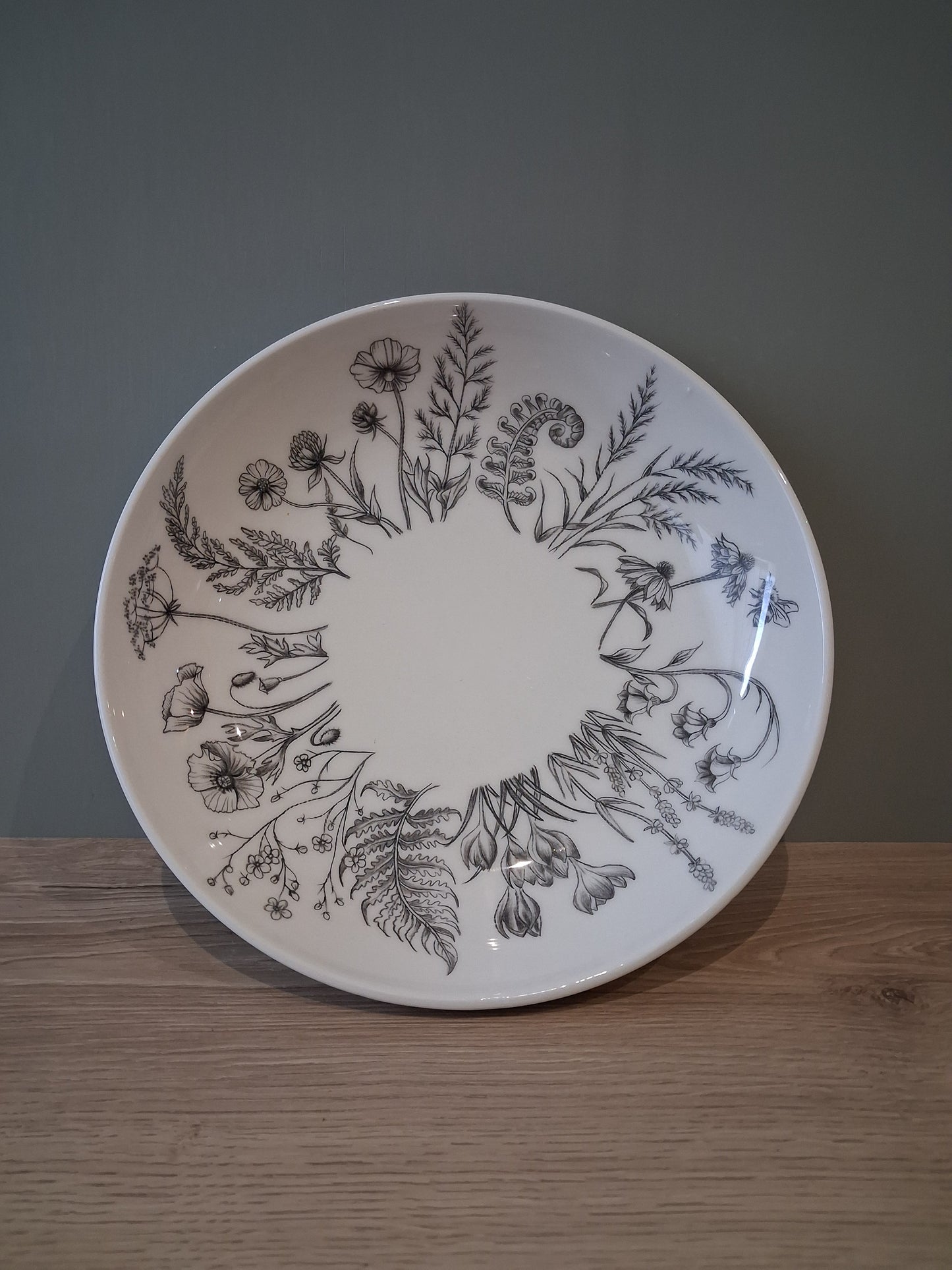 Serving Bowl (25cm) - Botanical