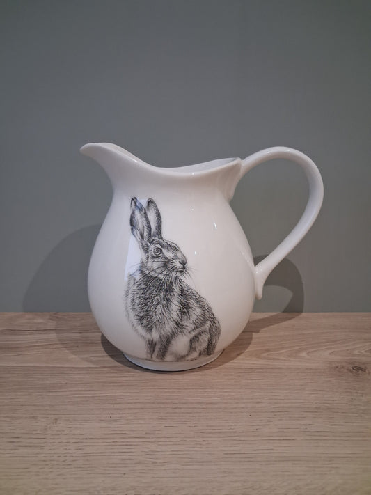 1L round jug - Hare