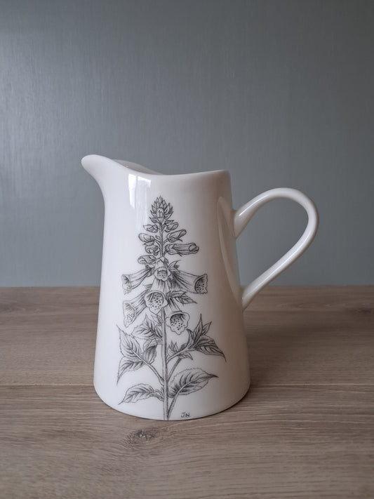 Medium jug - foxglove