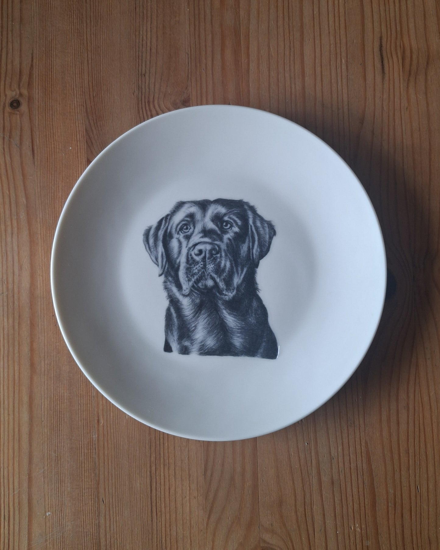 Side plate - commission (Labrador)